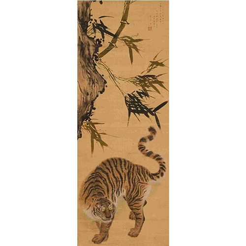 단원·임희지 '죽하맹호도', 39억 낙찰…서화 부분 최고가 경신